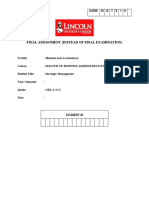 Strategic Management-Final Question-Set-2