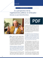 Entrevista (2013) - Historia y Perspectivas de Las Organizaciones Políticas en El Ecuador
