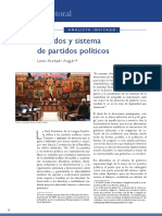 Hurtado (2013) - Partidos y Sistema de Partidos