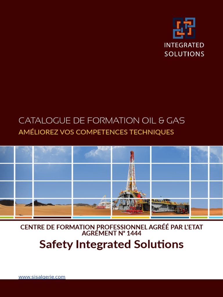 Oil Gas Training Catalog | PDF | Technologie et ingénierie