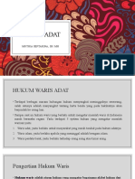 Hukum Adat Waris