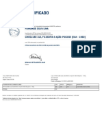 Certificado - CINECLUBE LUZ, FILOSOFIA E AÇÃO - PSICOSE (EUA - 1960) - FERNANDO SILVA LIMA