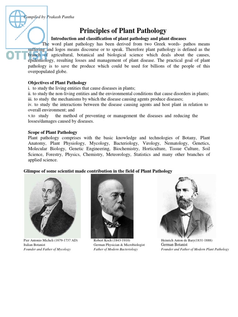 Principles of Plant Pathology | PDF | Plant Pathology | Fungus