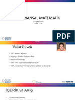 Finansal Matematik - YKBT - Student Copy - Eylül 2019 Yeni Format
