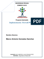 Implementacion Firewall Pfsense - Gonzales