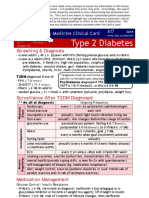 Type 2 Diabetes Clinical Card