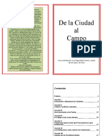 De La Ciudad Al Campo - Book Print Format