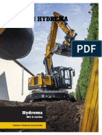 Compact Wheeled Excavator for City Construction