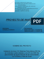 Proyecto de Inversion Hillary y Cristian