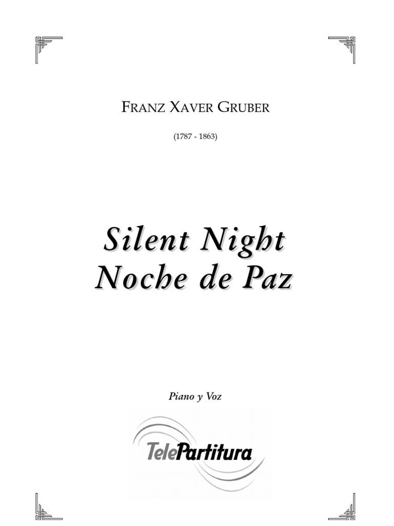 061 - NOCHE DE PAZ Piano | PDF