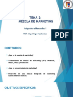 Tema 2 Mezcla de Marketing