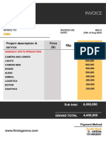 VMN Invoice - Hangout Spots