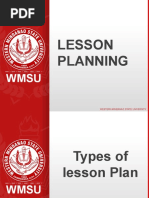 Lesson Planning