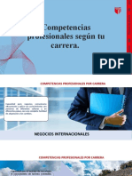 Competencias Profesionales Según Tu Carrera