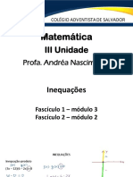 Aula 02 - 1° ano - EM - 03-07-2020 - INEQUAÇÕES DO PRIMEIRO E SEGUNDO_