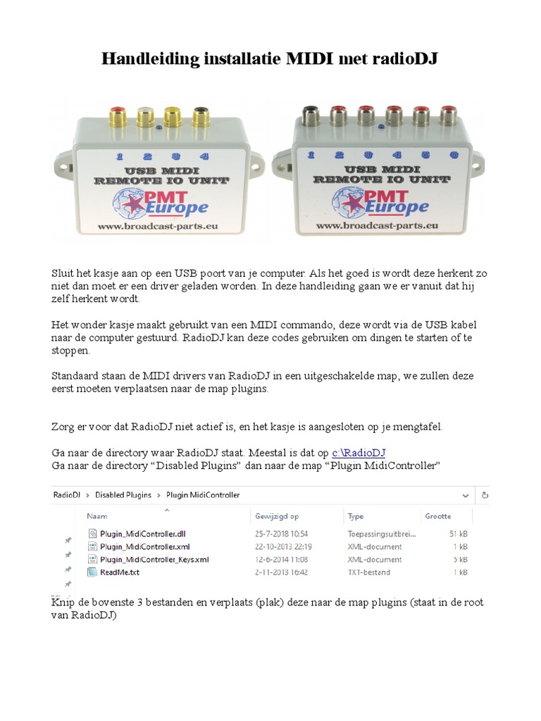 MIDI Radiodj PDF