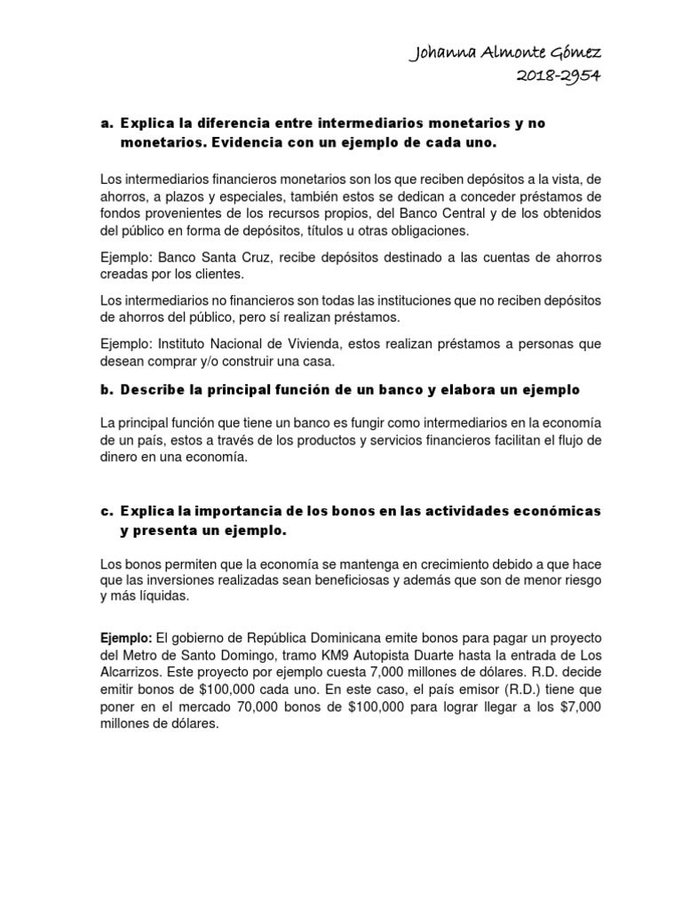 A1AlmonteJohannaInstitución Bancaria PDF