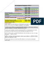 Resumo Da Agenda Pedagógica (FEV)