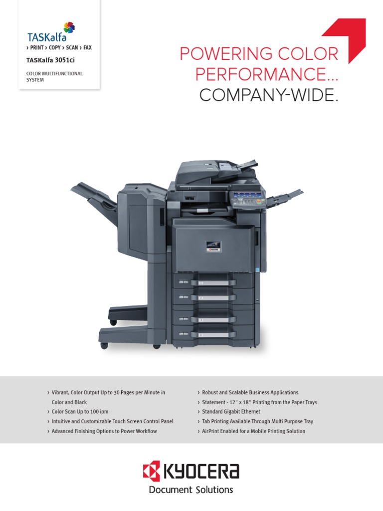 TASKalfa 3051ci Brochure FNL PDF