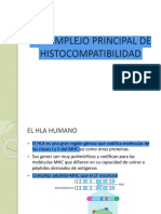 El Complejo Principal de Histocompatibilidad