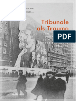 Tribunale Als Trauma. Die Deutsche Sektion Des Sowjetischen Schriftstellerverbands - Inhalt - ES