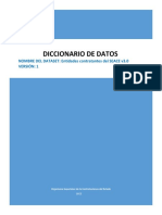 Diccionario de Datos v1.0 Entidades Contratantes Del SEACE v3.0
