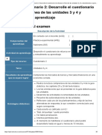 (AAB01) Cuestionario 2. Desarrolle El Cuestionario de Refuerzo en Línea de Las Unidades 3 y 4 y Retroalimente Su Aprendizaje