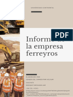 Informe Empresa Ferreyros