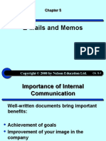 Essentials in Business Communication Ch. 5 PPT