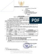 Surat Edaran Cuti Bersama ASN Tahun 2023 - OPD - OK