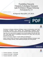 Dinamika Kehidupan Bernegara Sejak Proklamasi Hingga Sekarang