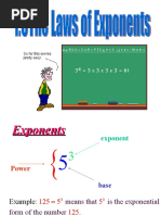 1 6 Laws of Exponents