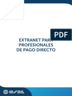 EXTRANET Profesionales Pago Directo