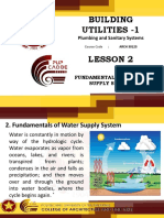 Fundamentals of Water Supply Systems
