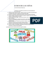 Derechos de Los Niños