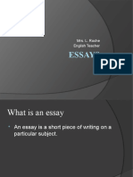 Essays