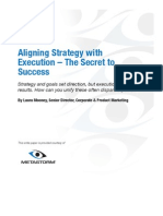 Aligning Strategy With Execution - The Secret to Success