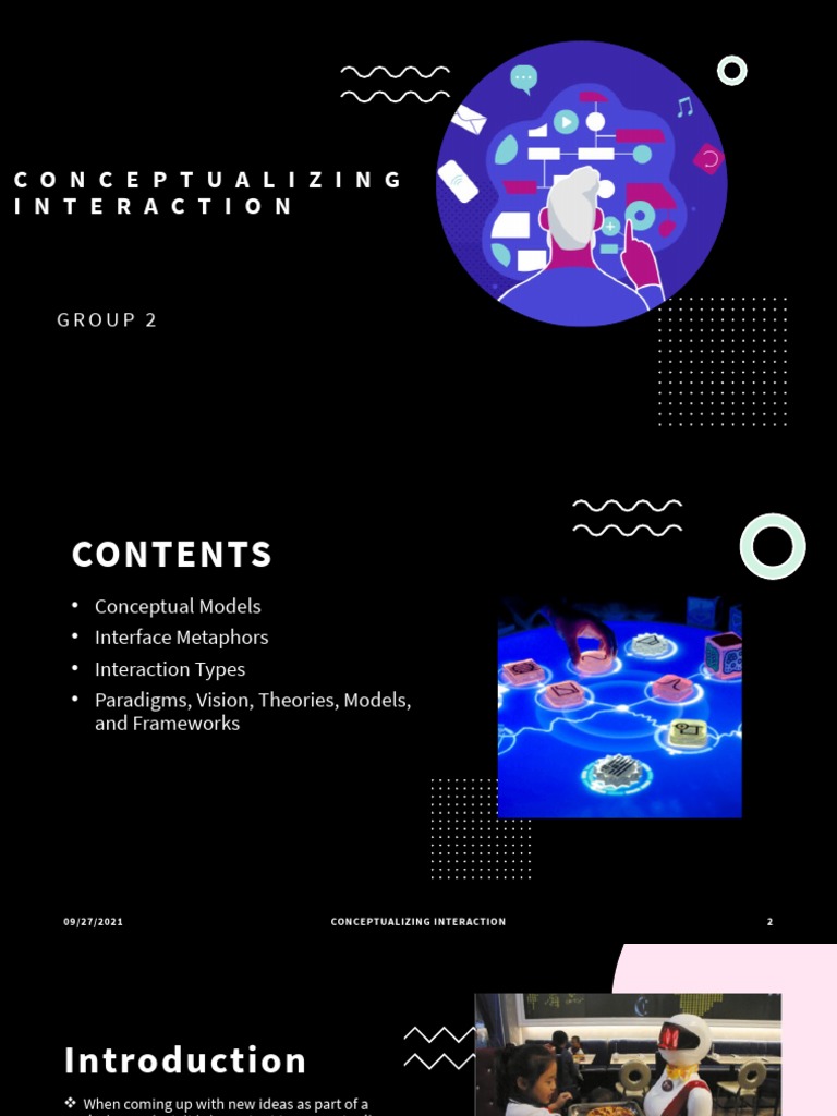Conceptualizing Interaction Report | PDF | Conceptual Model | Graphical ...