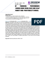 Analysis OF Financial Performance Measurement Sharia Bank Using Rgec and SCNP (Shariah Conformity and Profitability) Model