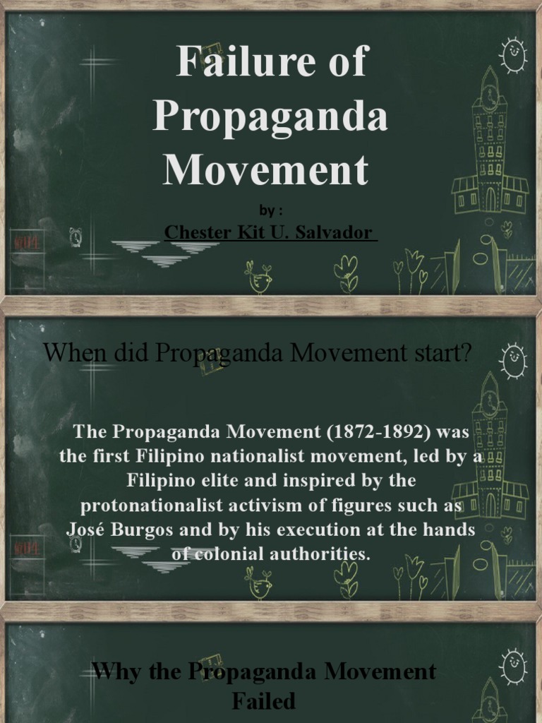 Reasons for Propaganda Movement's Failure | PDF | Philippines