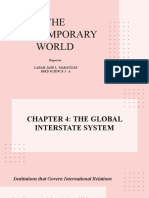 THE CONTEMPORARY WORLD Chapter 4