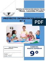 9º Proyecto Interdiciplinar 4-1