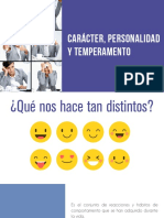 Caracter Personalidad y Temperamento