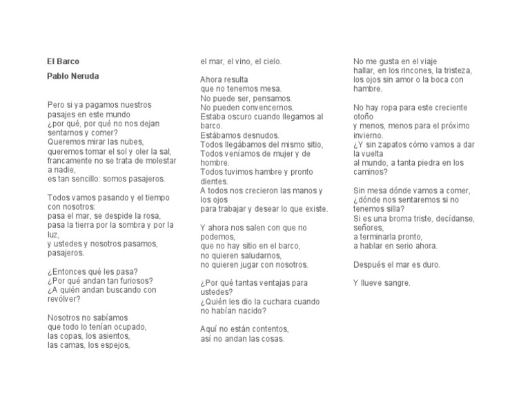 El BARCO | PDF