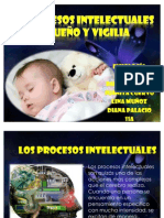 Procesos intelectuales sueño y vigilia