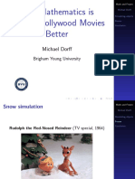 Michael Dorff Slides Part 2 (Math and Animations)