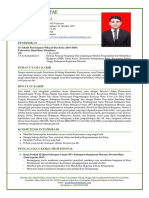 Curriculum Vitae: Informasi Personal