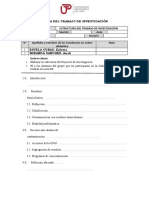 Semana 13 - Estructura Del Trabajo de Investigacion