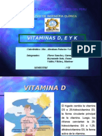 Vitaminas D, e y K