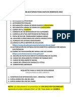 Documentación Nuevos Ingresos CR320 - Foráneo